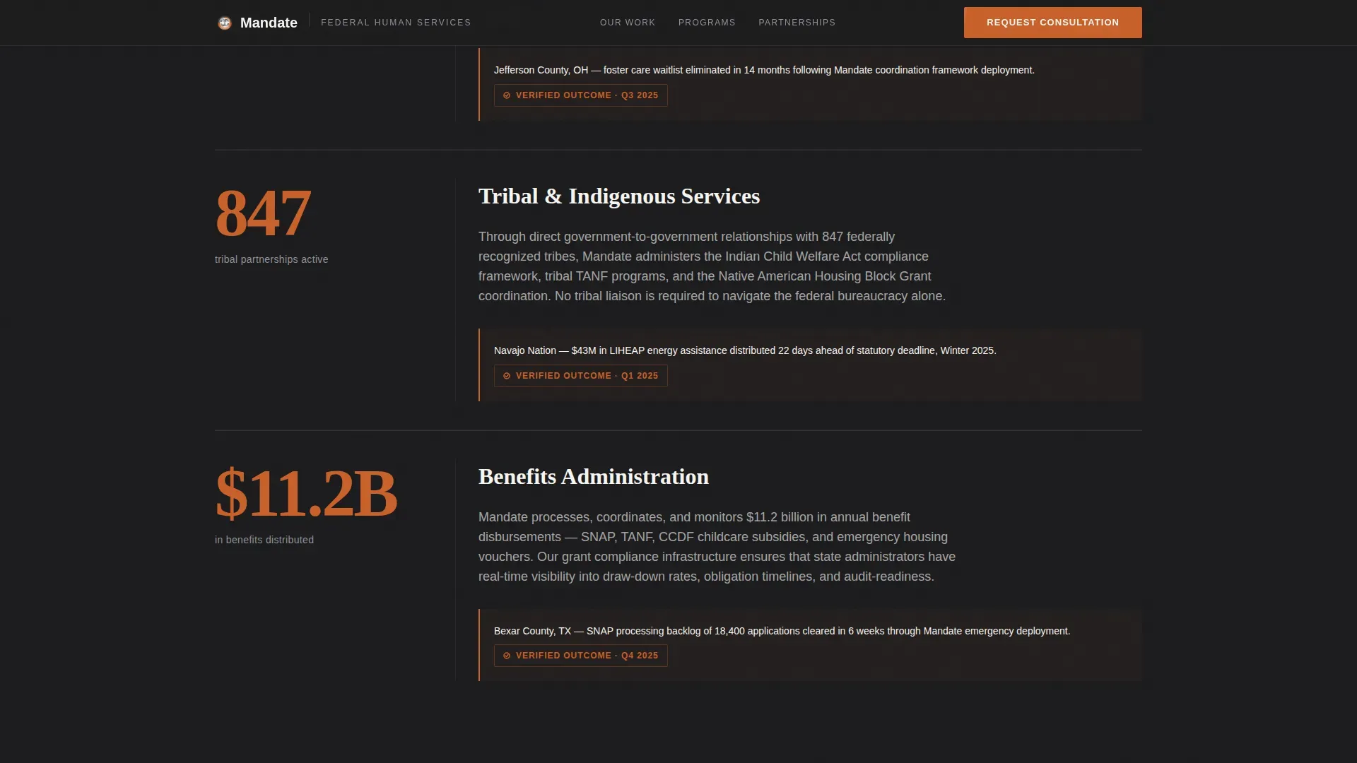 Human Services Government Professional Website Template
