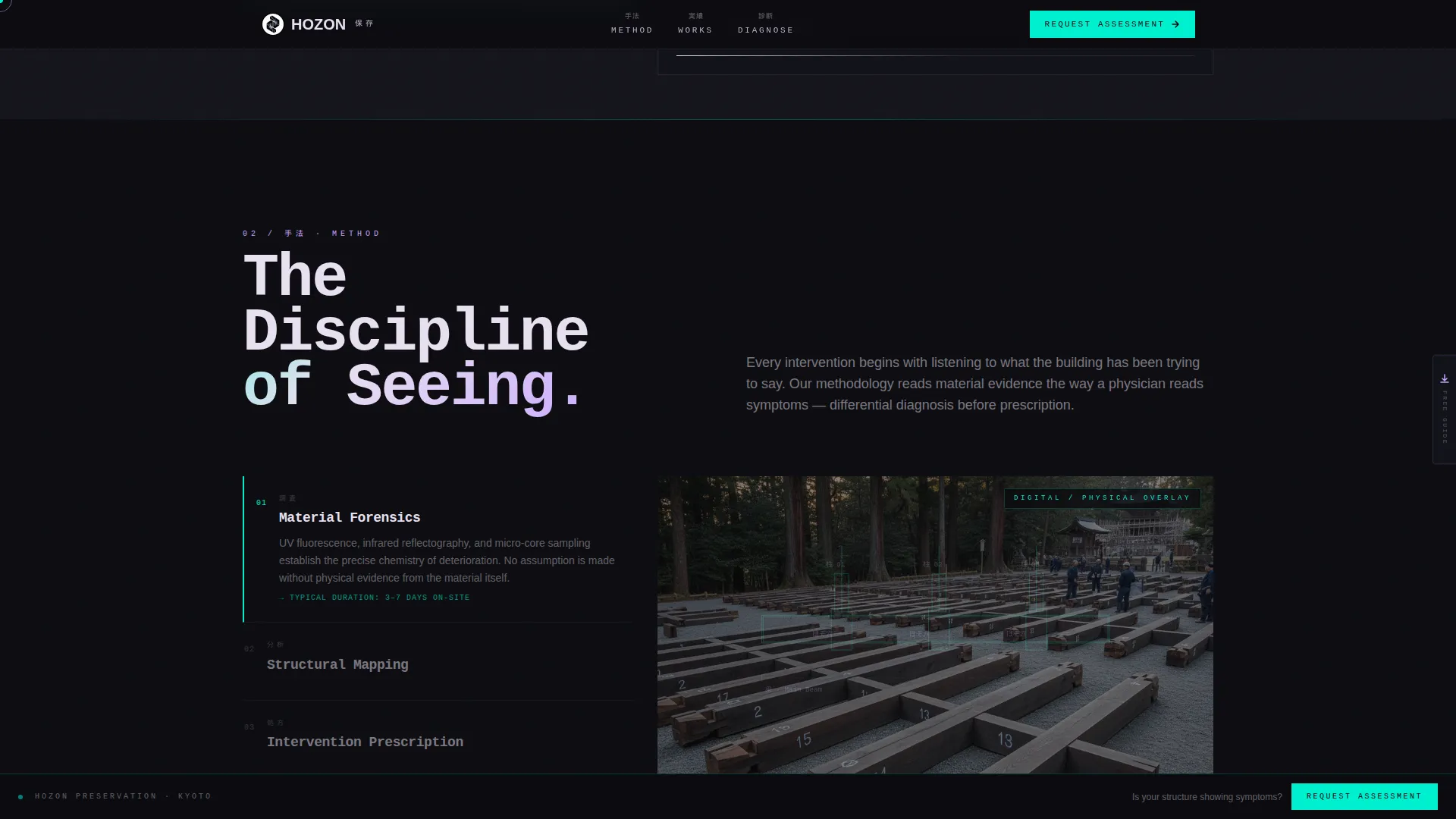 Japanese Architecture Portfolio Website Template