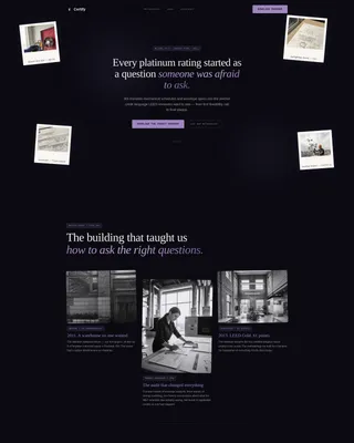 Sustainable & Green Architecture Directory Website Template