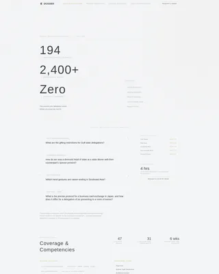 Embassy & Consulate FAQ Website Template