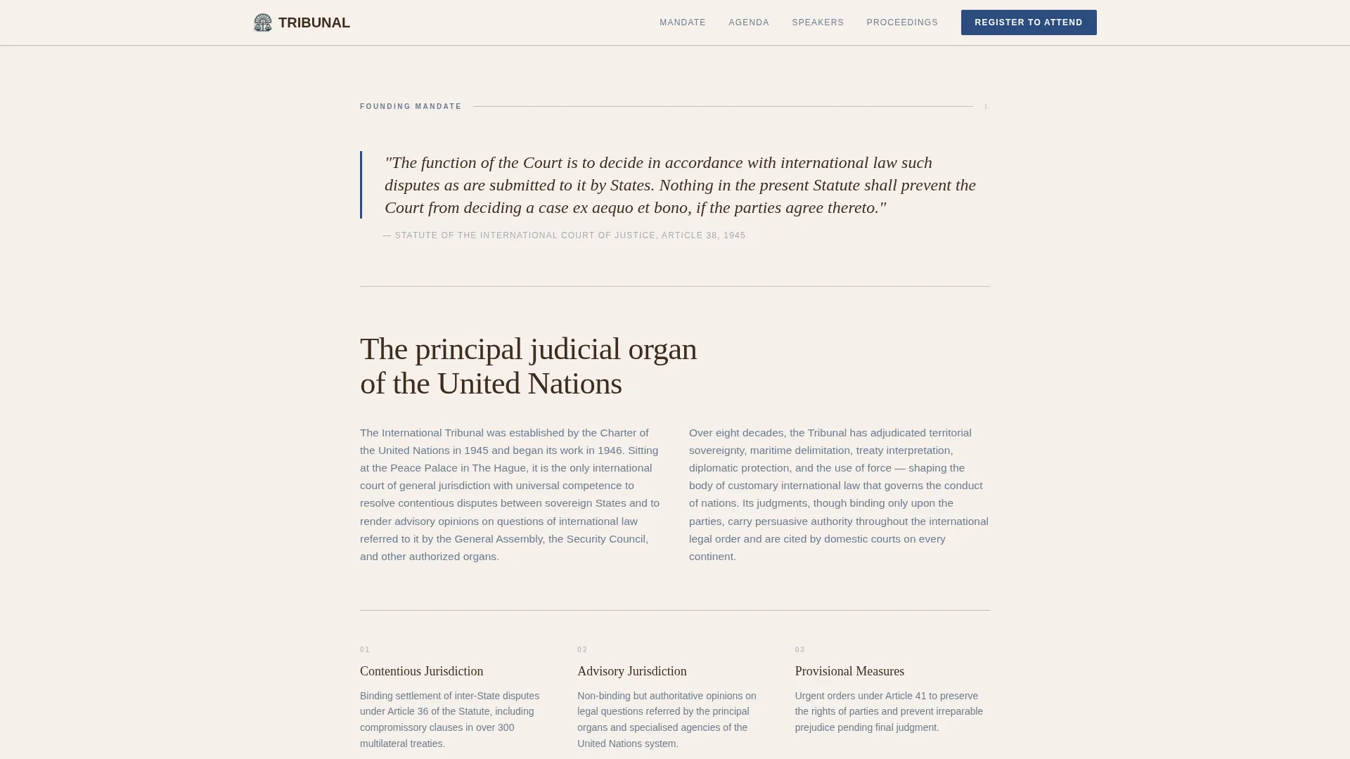 Judiciary & Legal Blog Website Template