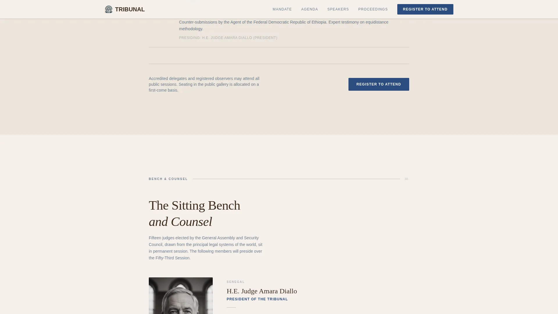 Judiciary & Legal Blog Website Template