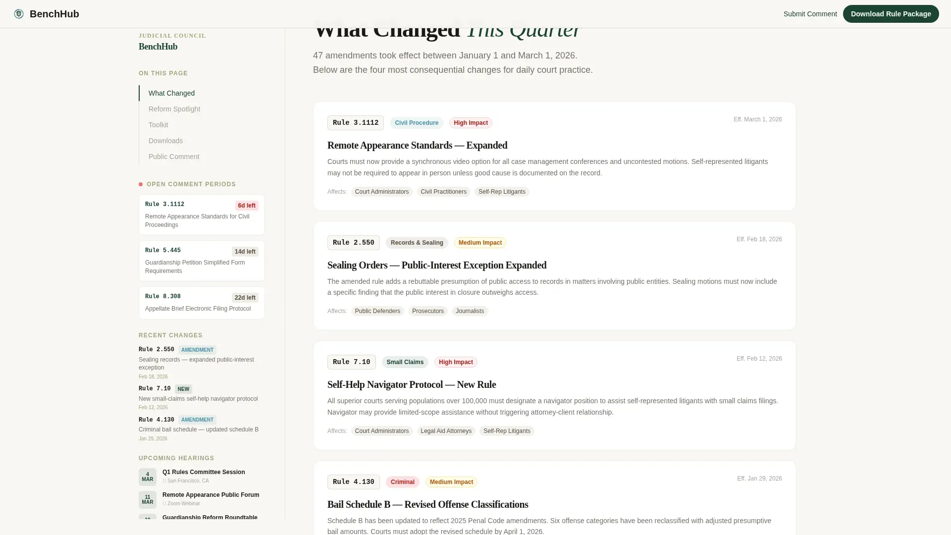 Court & Legal Blog Website Template