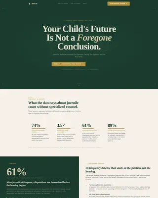 Judiciary & Legal Reviews Website Template