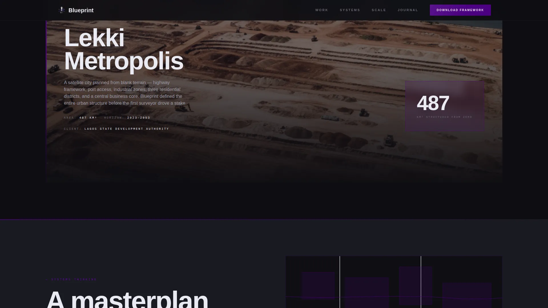 Urban Planning & Design Professional Website Template