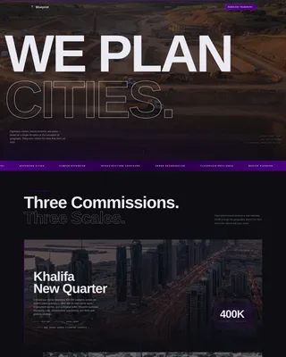 Urban Planning & Design Professional Website Template