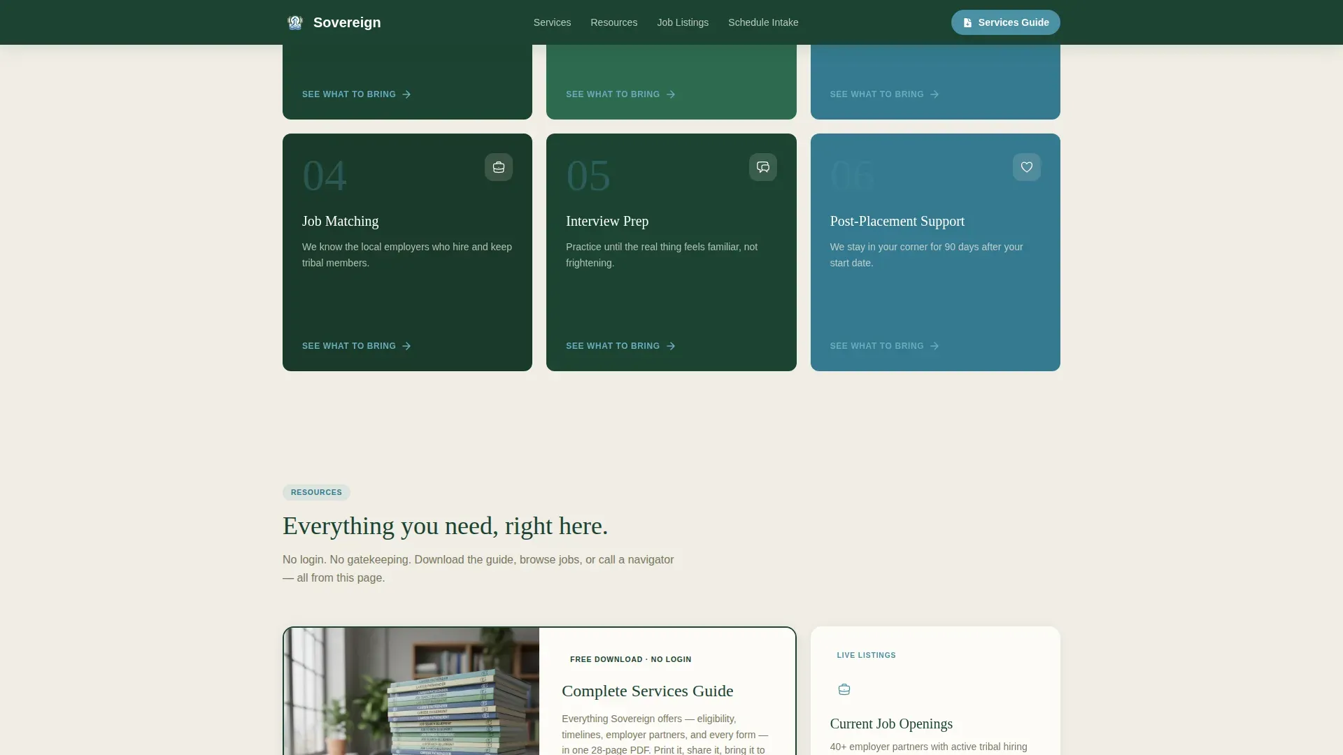 Labor & Employment Government Careers Website Template