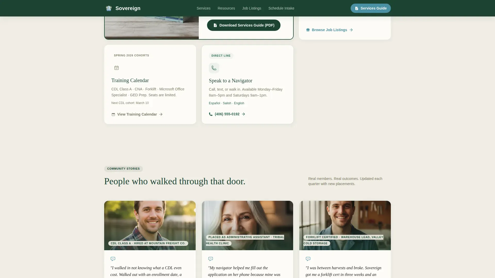 Labor & Employment Government Careers Website Template