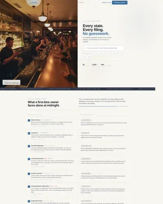 Regulatory & Licensing Privacy Policy Website Template