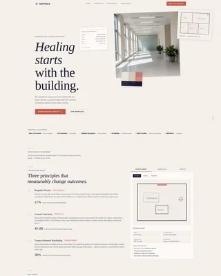 Healthcare & Hospital Design Directory Website Template