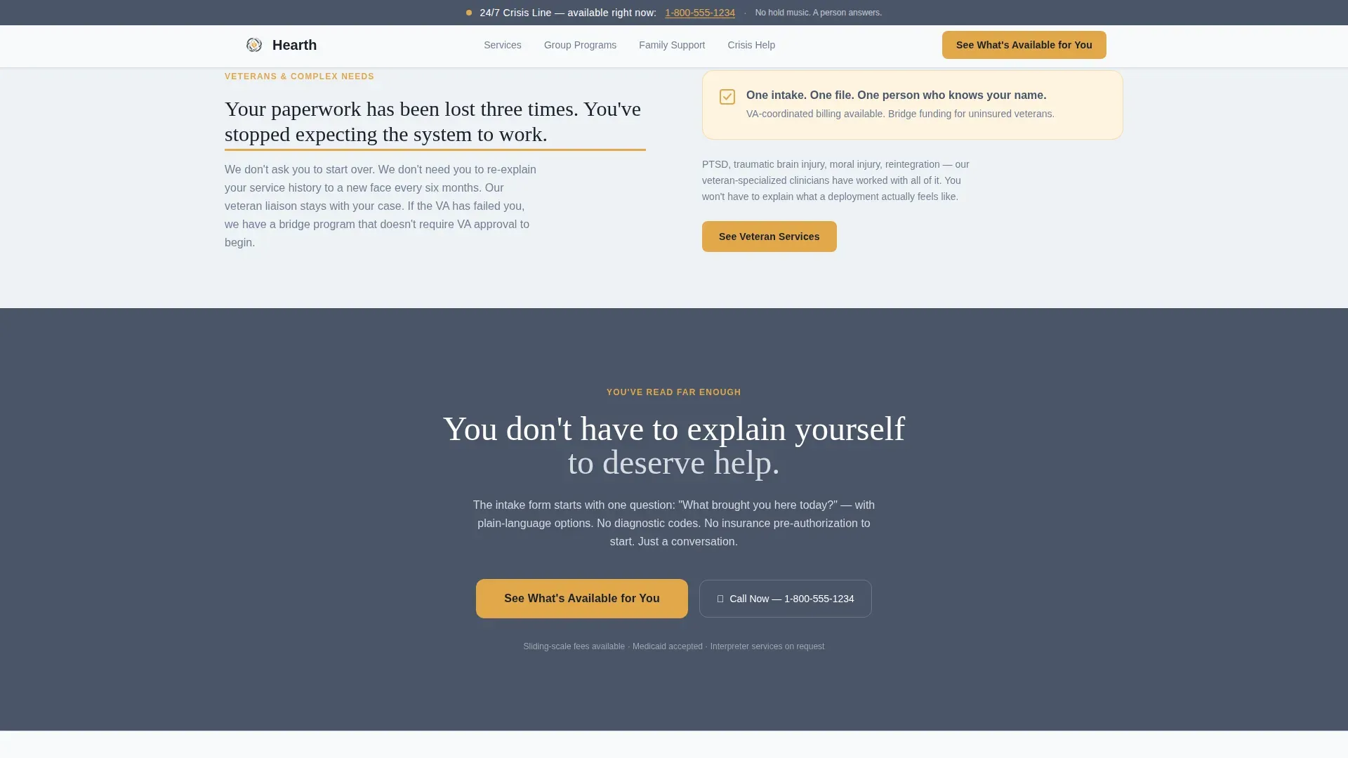 Public Health Department Professional Website Template