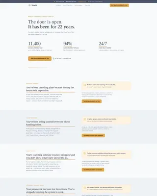 Public Health Department Professional Website Template