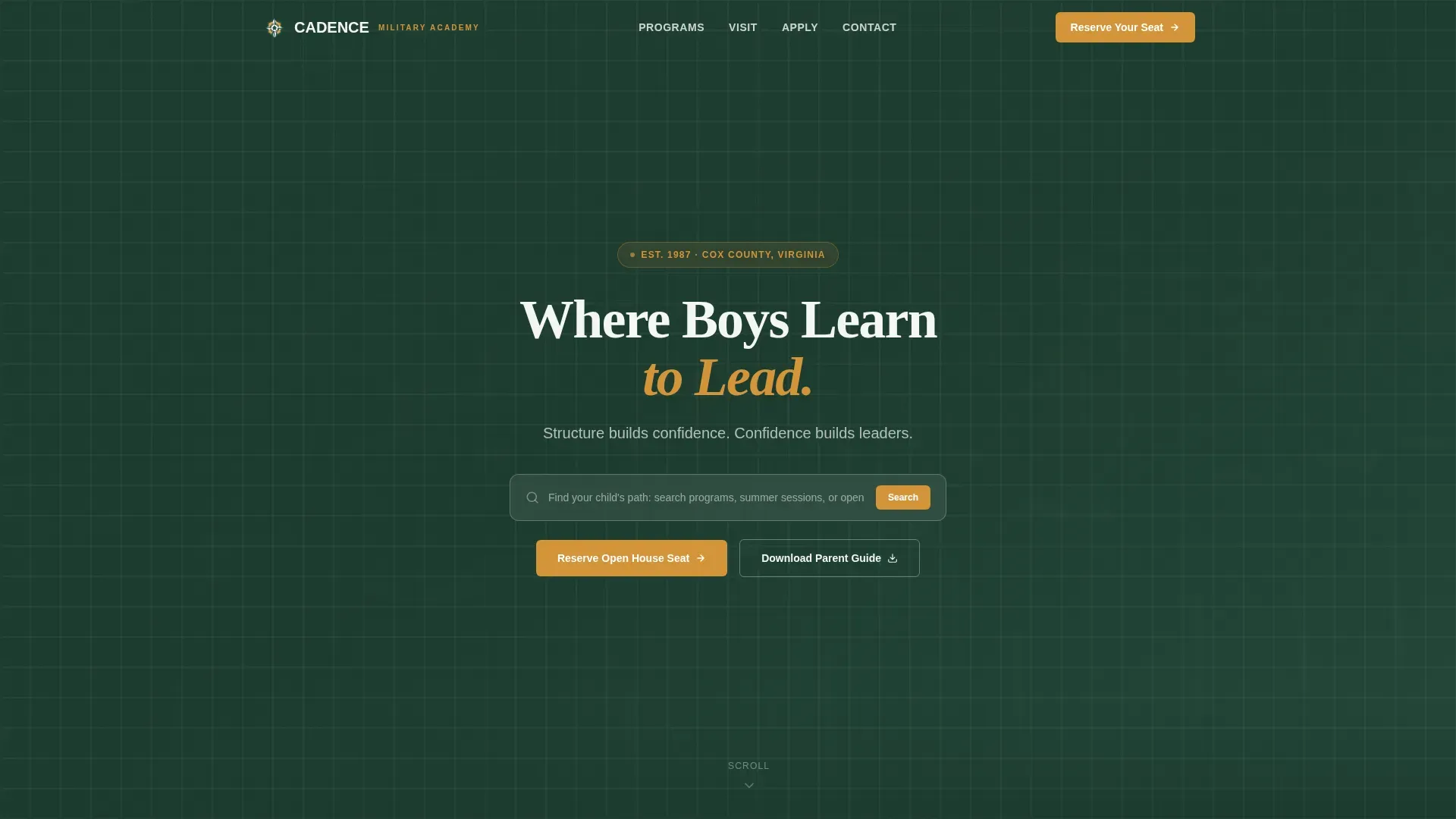 Military & Defense Professional Website Template