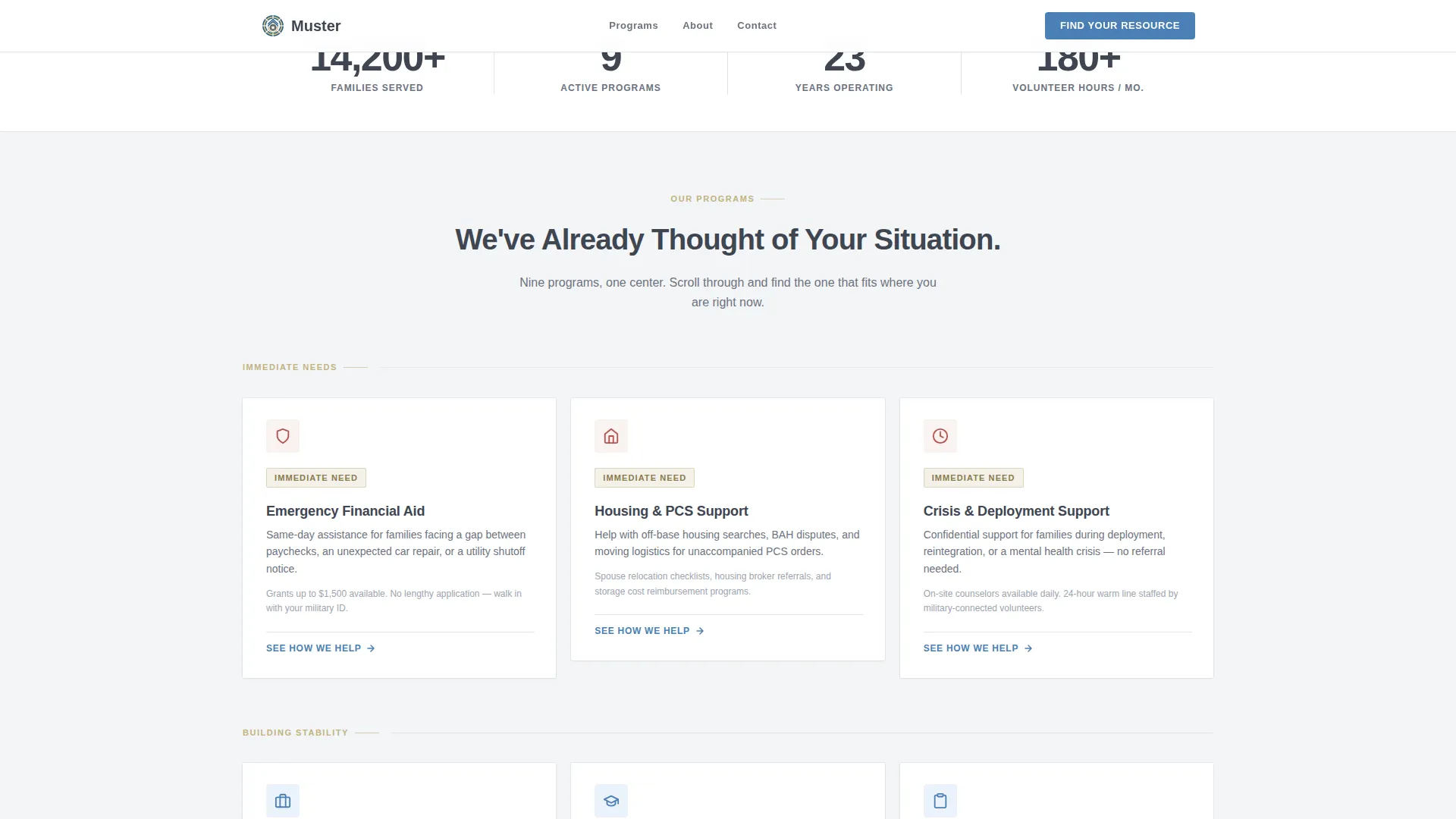 Military & Defense Professional Website Template