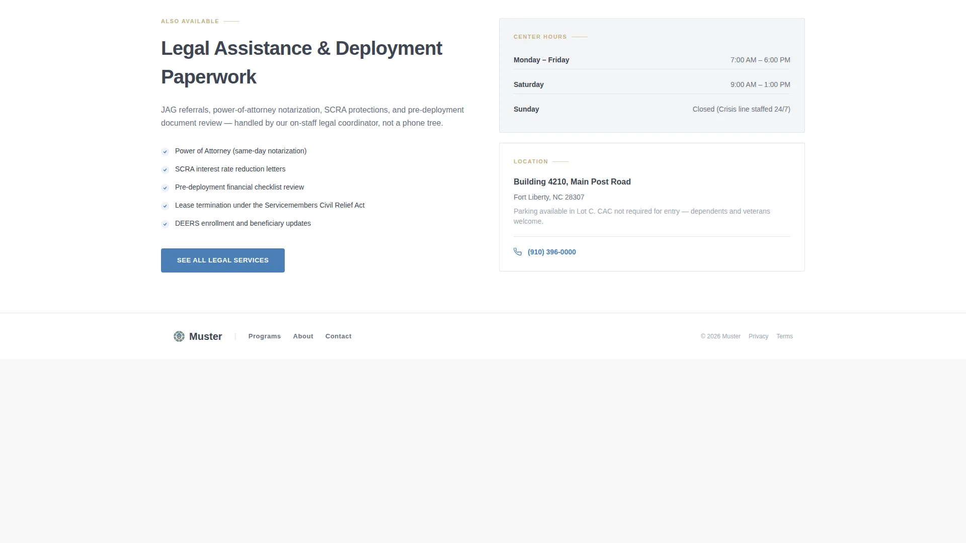Military & Defense Professional Website Template