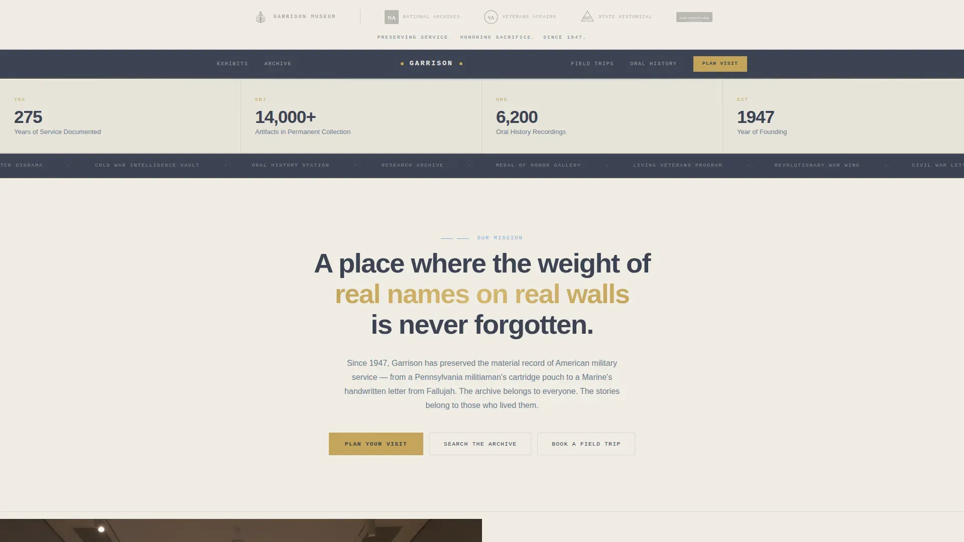Military & Defense Professional Website Template