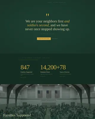 Military & Defense Specialist Professional Website Template