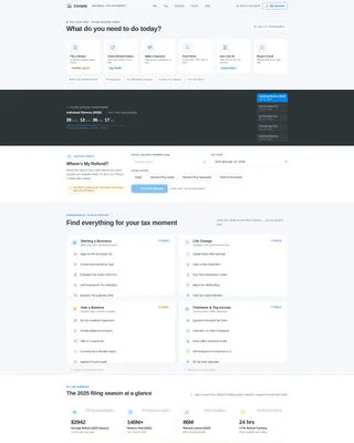 Revenue & Tax Authority Professional Website Template