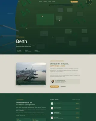 Military & Defense Directory Website Template