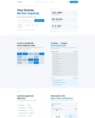 Digital Government Cost Calculator Website Template