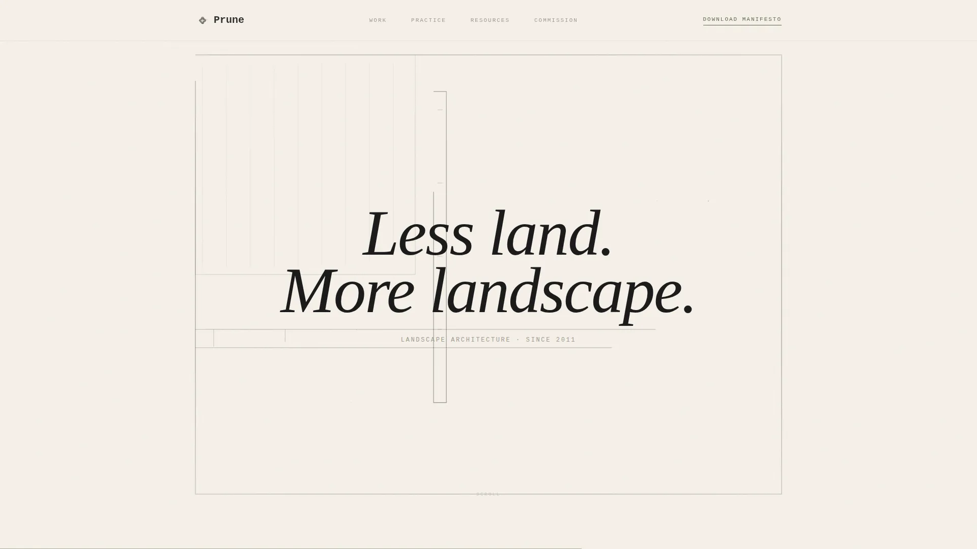 Minimalist Architecture Blog Website Template