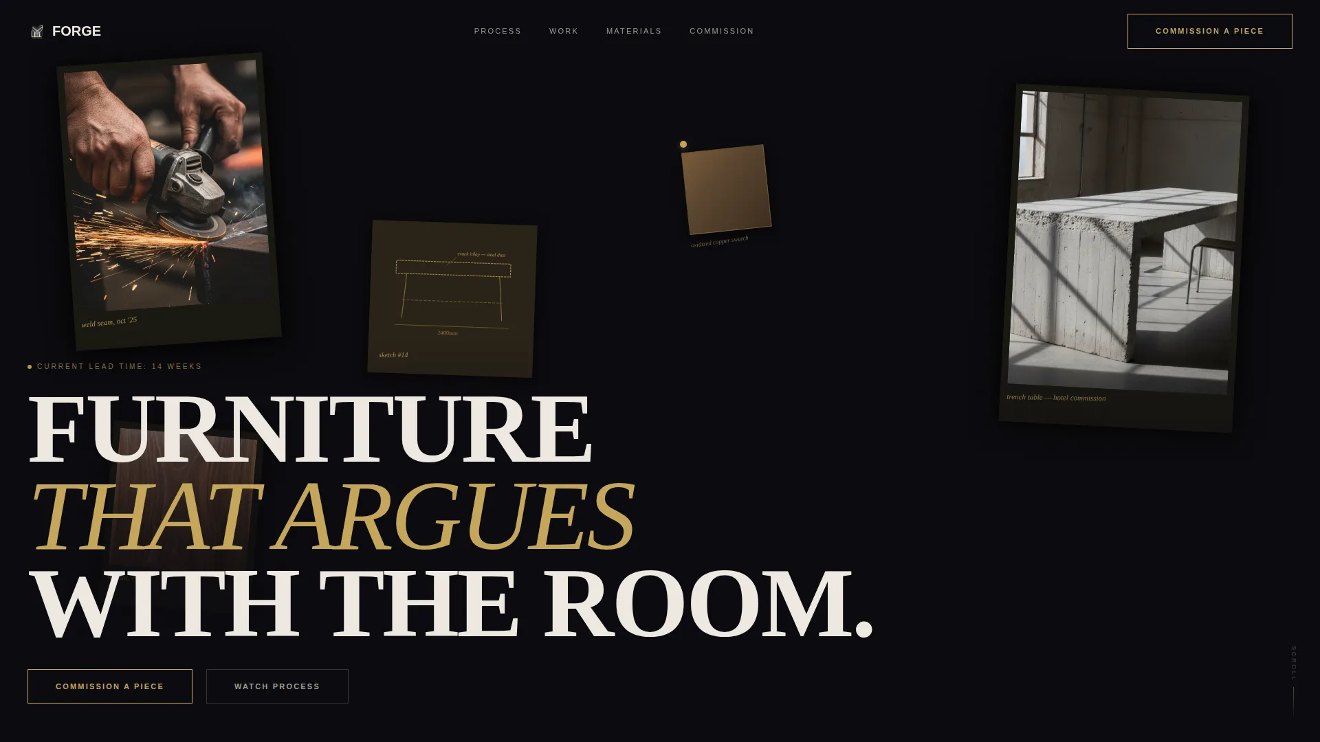 Modernist Architecture Professional Website Template