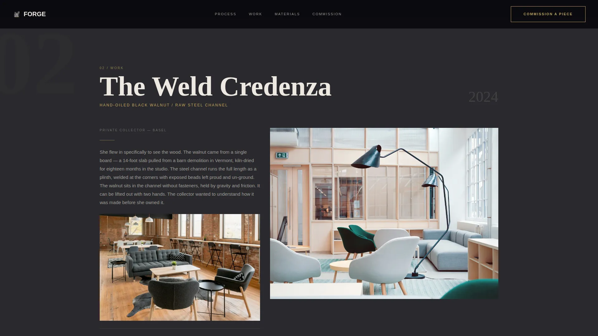 Modernist Architecture Professional Website Template