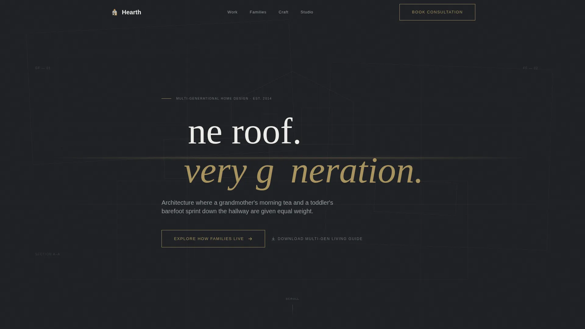 Residential Specialty Design Specialist Professional Website Template