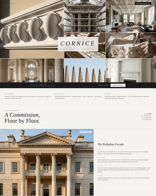 Neo-Classical Architecture Professional Website Template