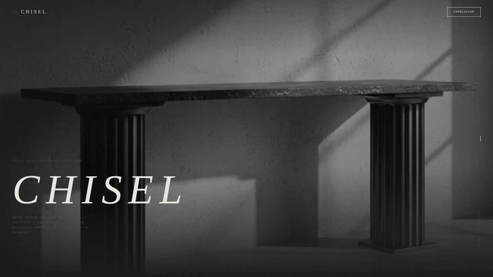 Neo-Classical Architecture Professional Website Template