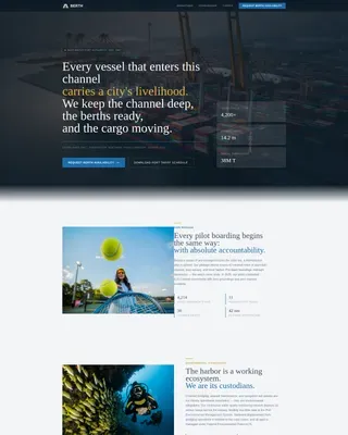 Complete Public Transportation Professional Website Template