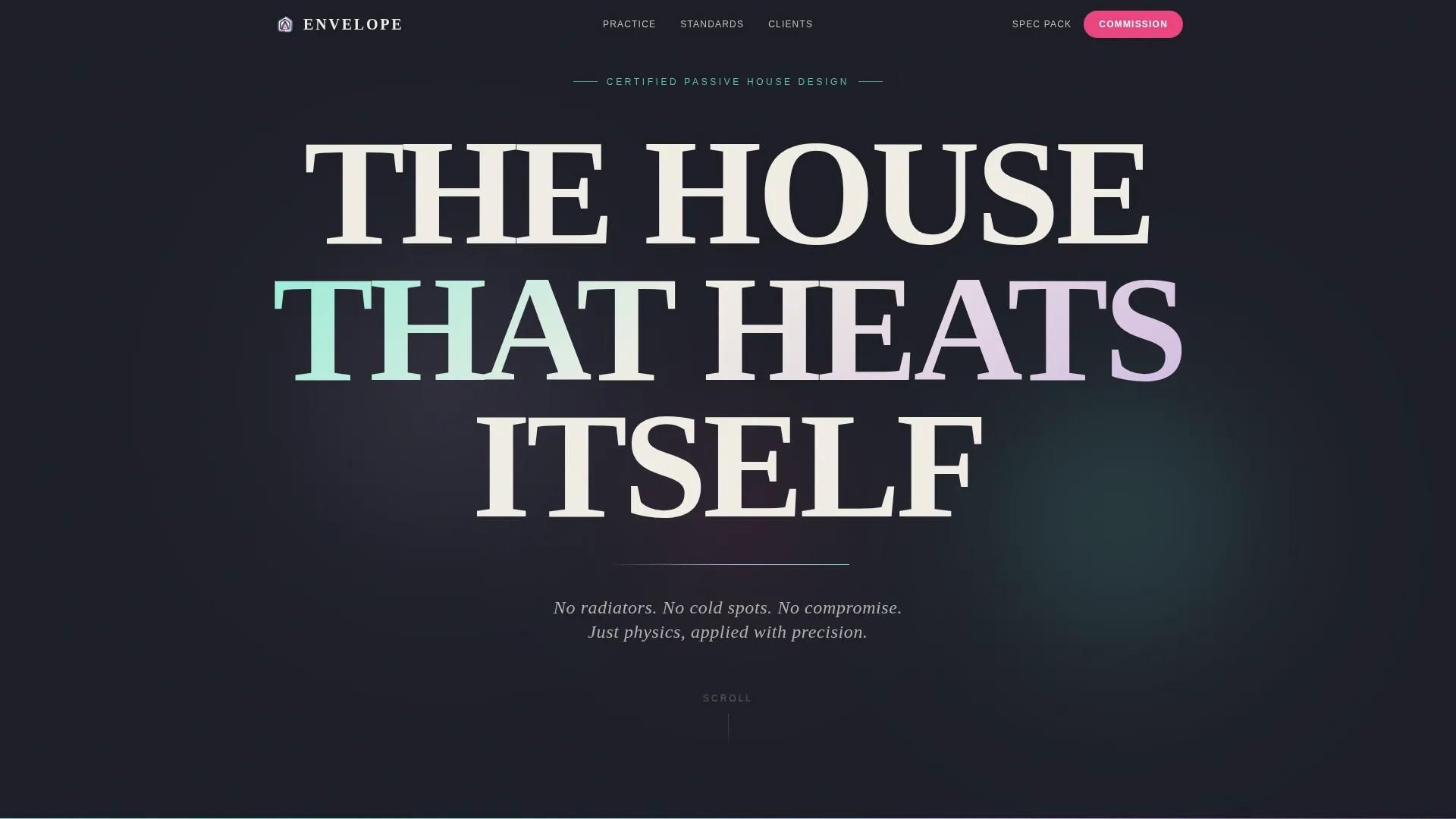 Residential Design Blog Website Template
