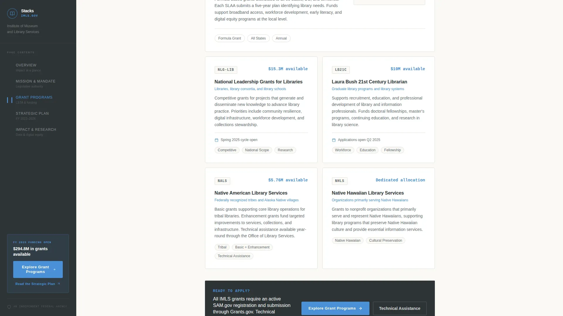 Smart Library Navigation Landing Page Template