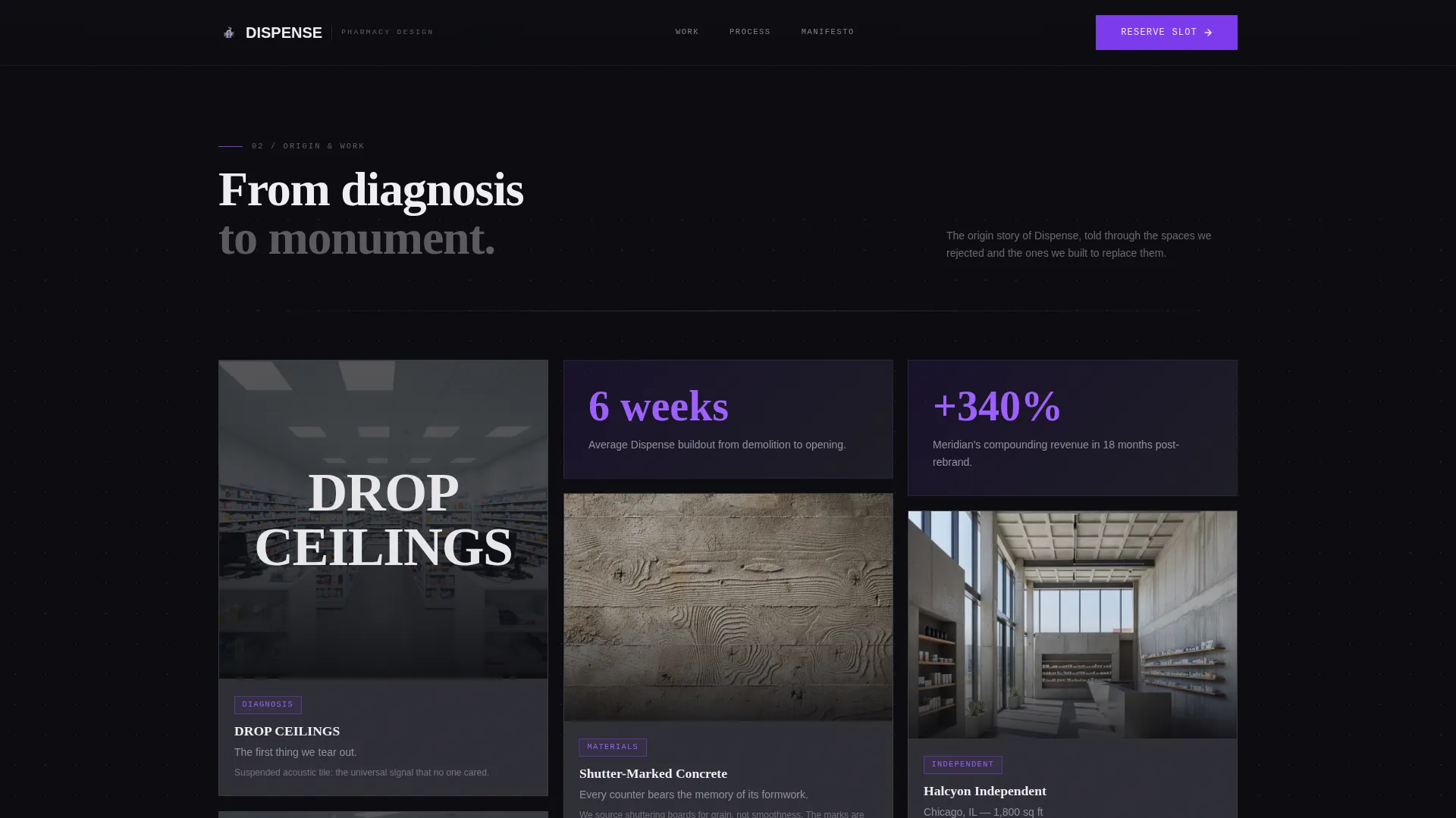 Retail & Commercial Space Design Booking Website Template