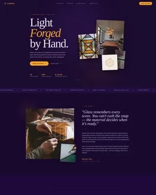 Prairie Style Architecture Professional Website Template