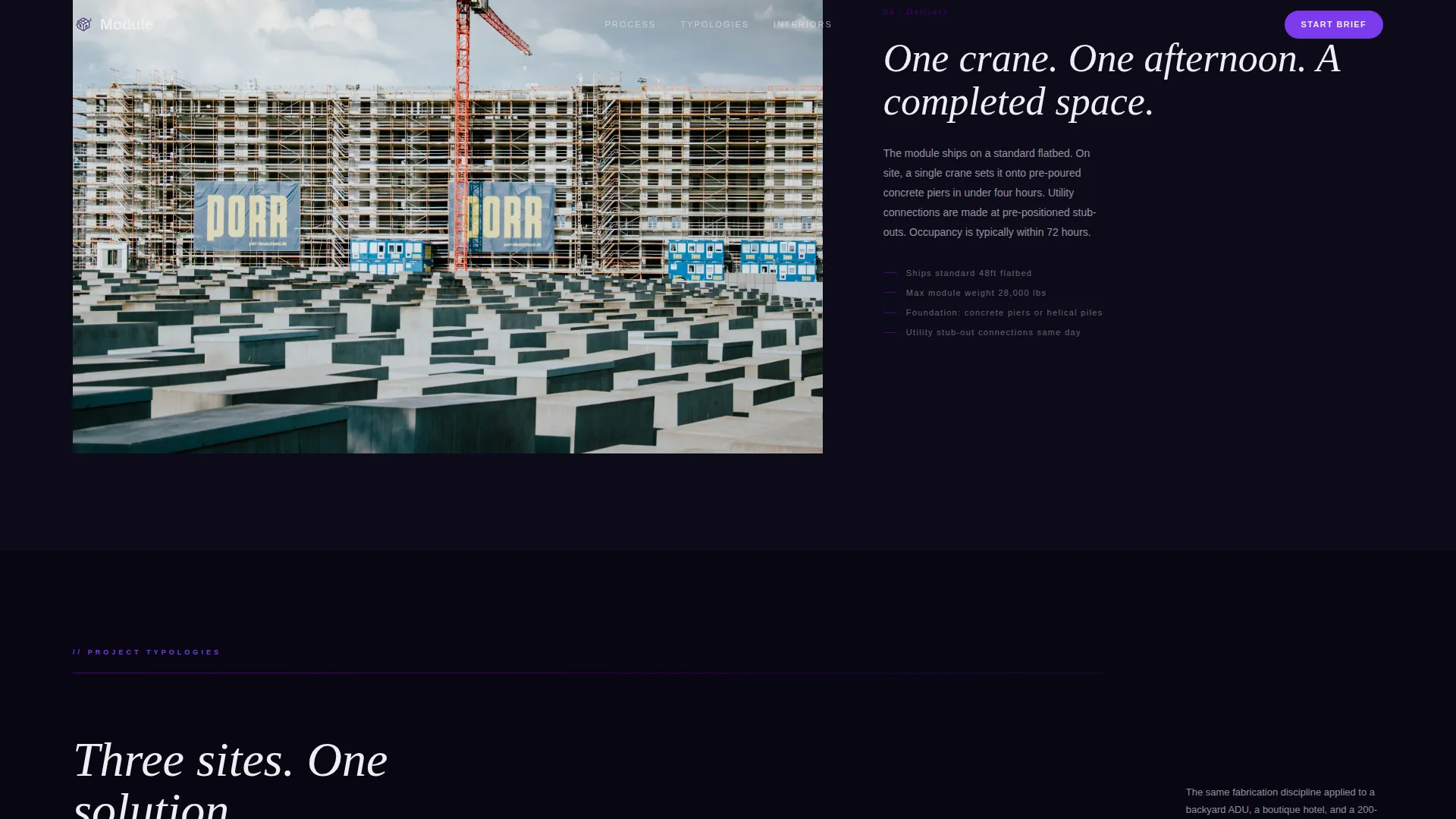 Residential Specialty Design Blog Website Template