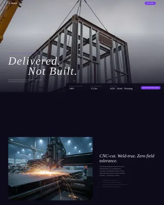 Residential Specialty Design Blog Website Template