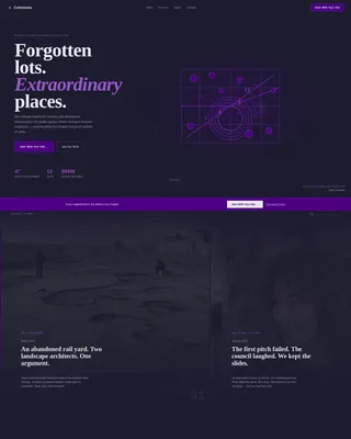 Landscape Architecture Professional Website Template