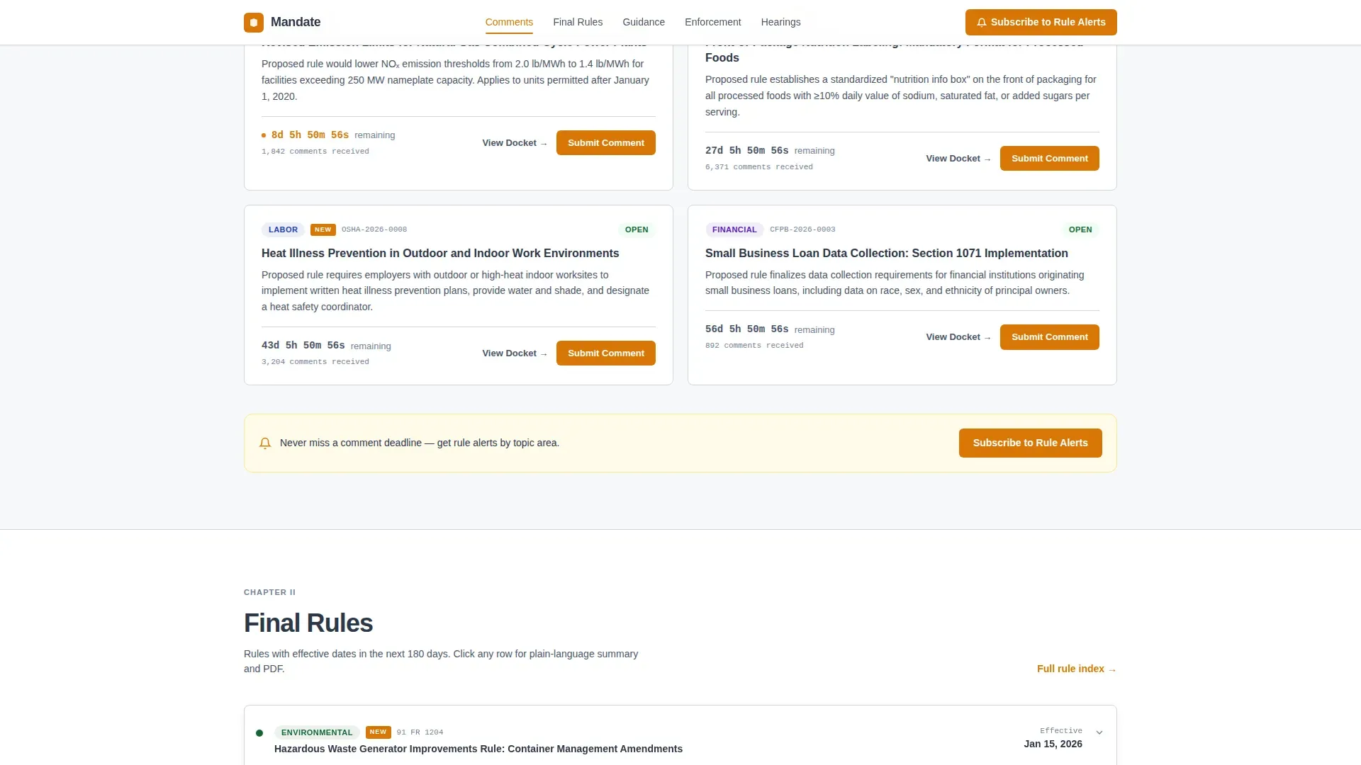 Government Agency & Department Privacy Policy Website Template