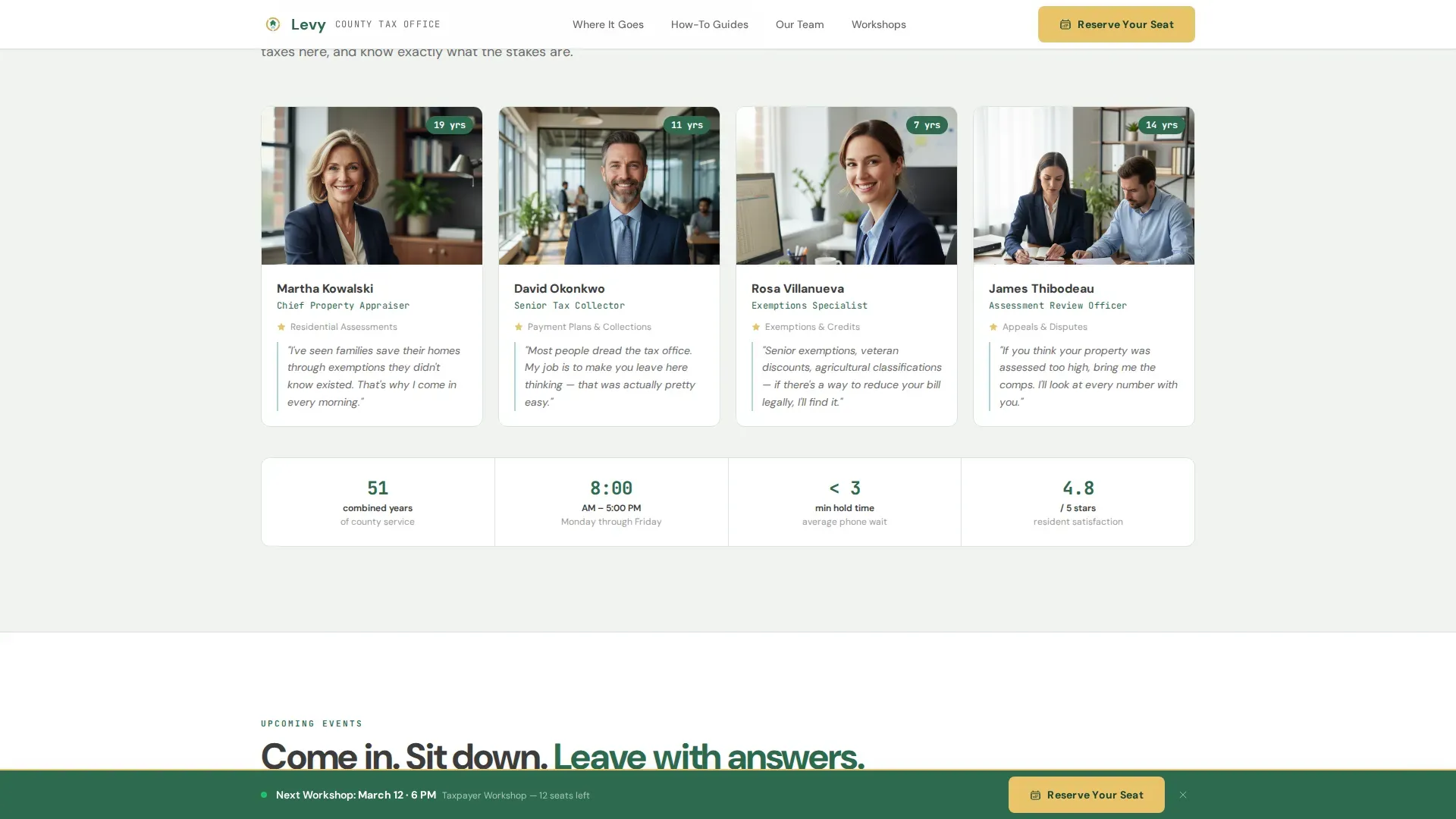 Expert Revenue & Tax Authority Professional Website Template