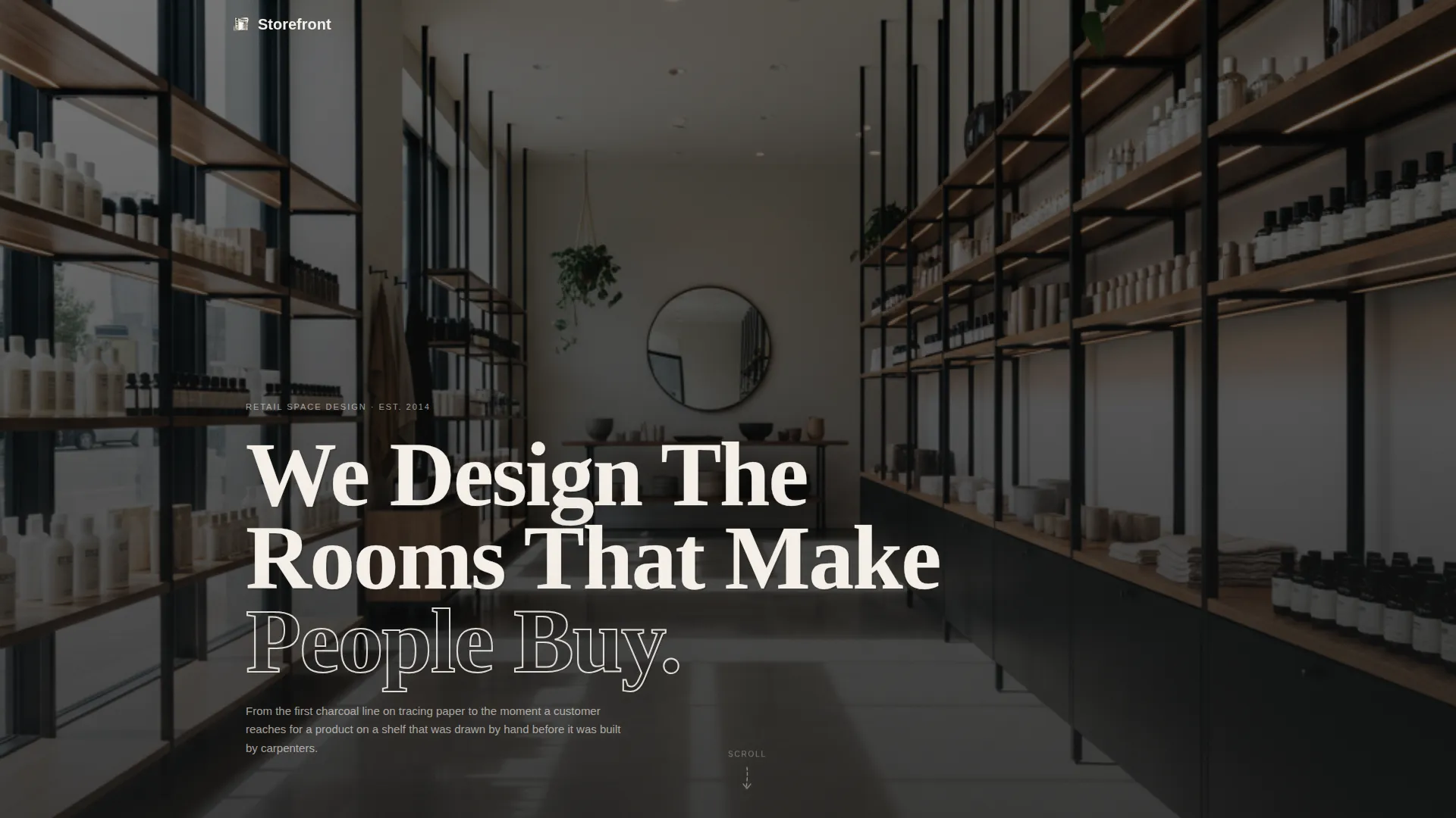 Interior Design Studio Pricing Website Template