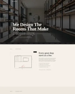 Interior Design Studio Pricing Website Template