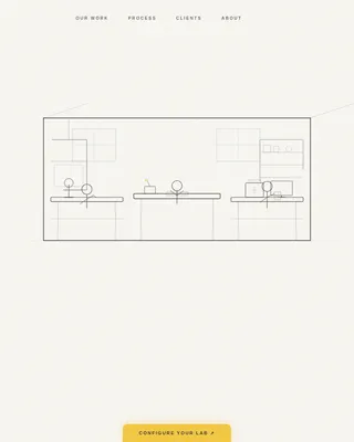 STEM Lab Design Consultancy Landing Page Template