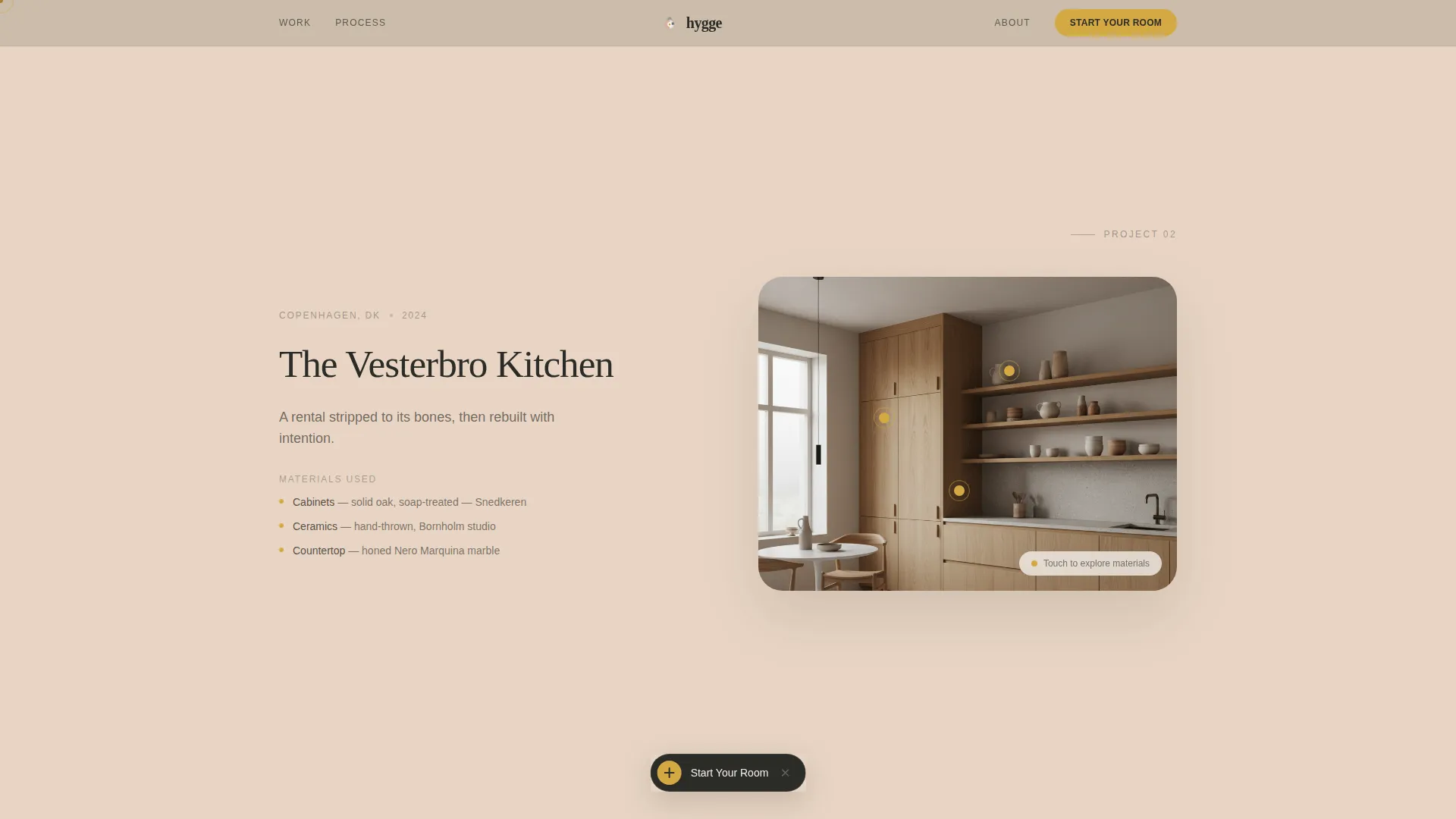Scandinavian Architecture Booking Website Template