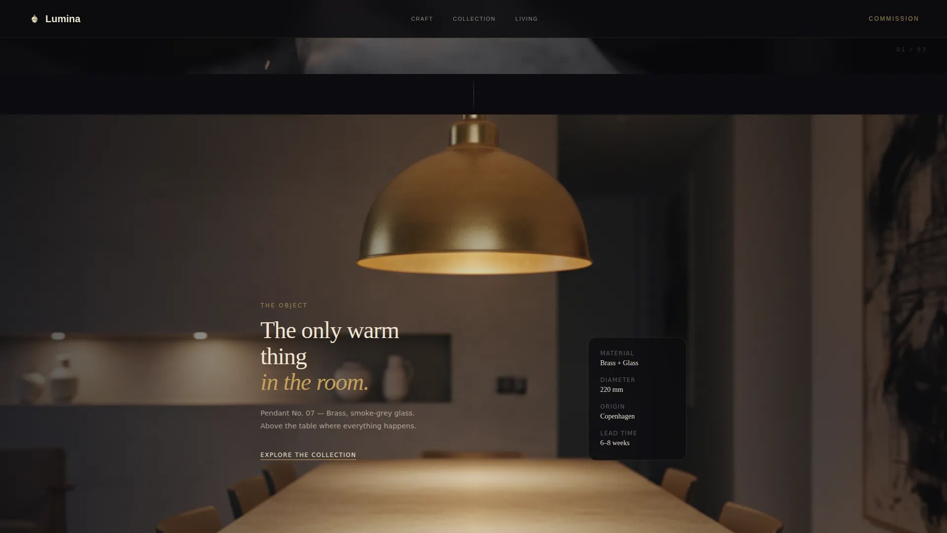 Scandinavian Architecture Blog Website Template