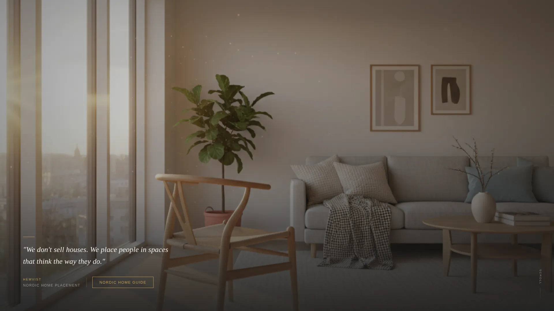 Scandinavian Realtor Landing Page Template