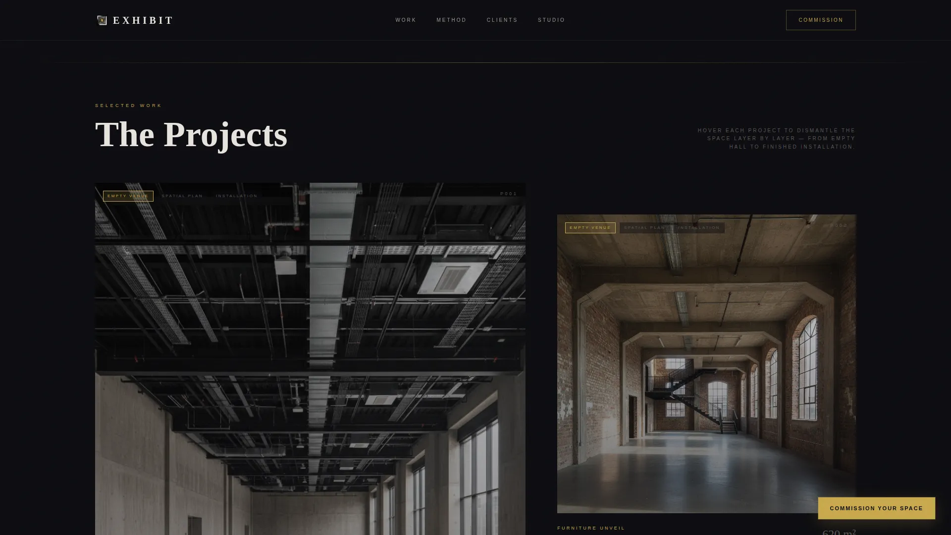 Commercial & Office Design Specialist Professional Website Template