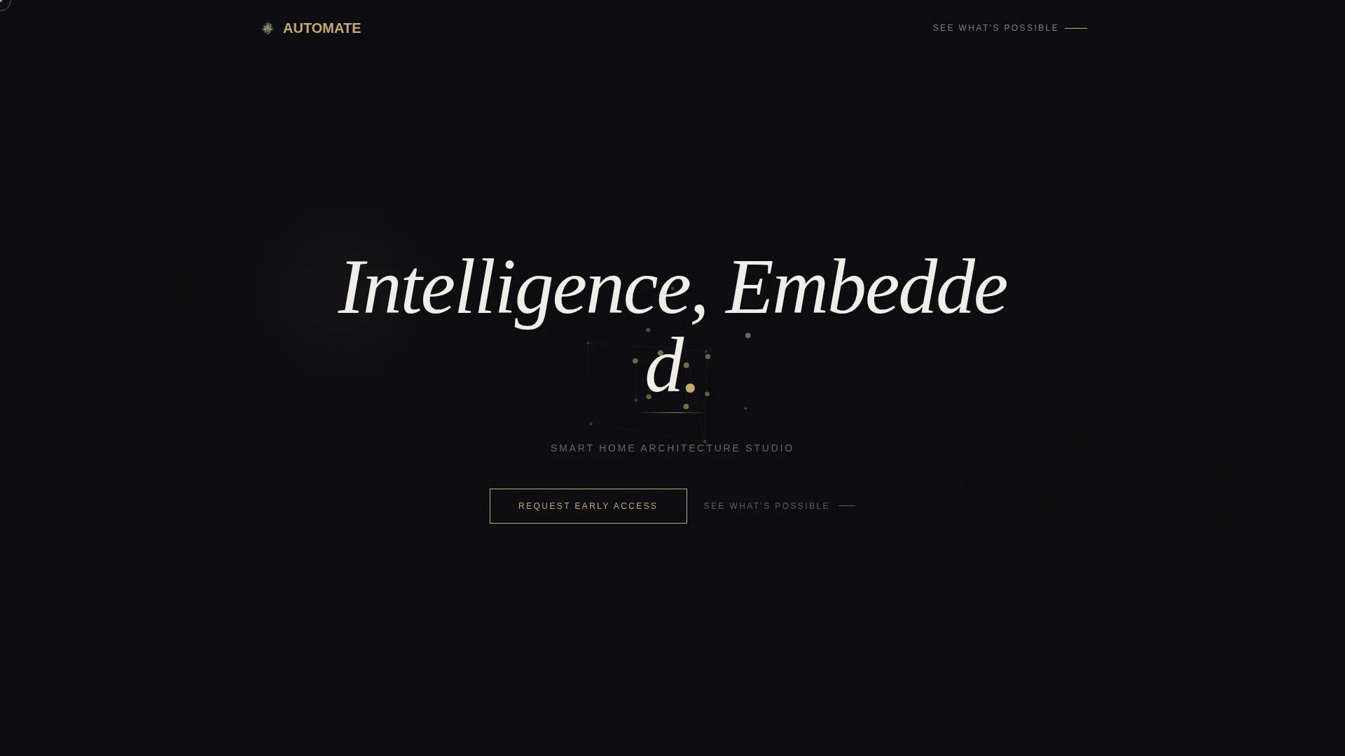 Smart Home Architecture Landing Page Template