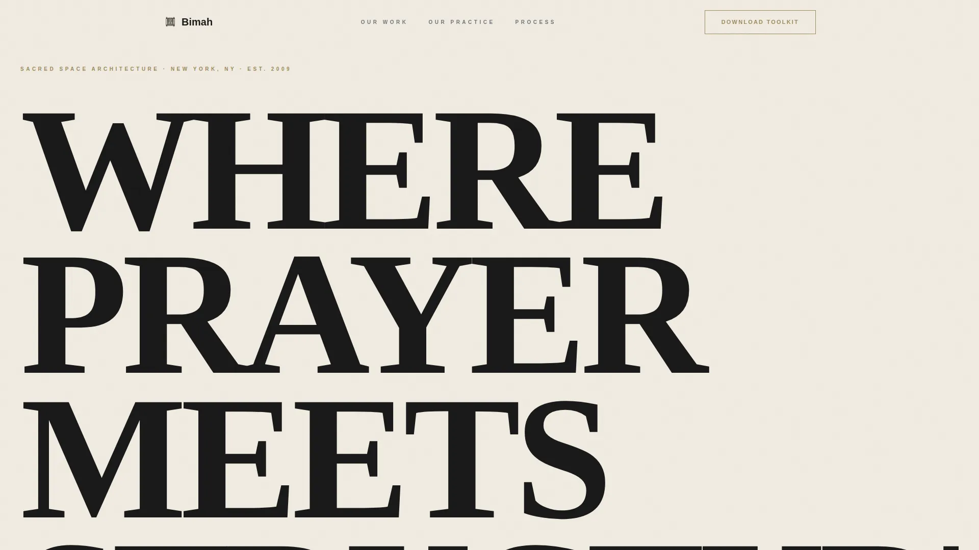 Religious & Cultural Architecture Professional Website Template