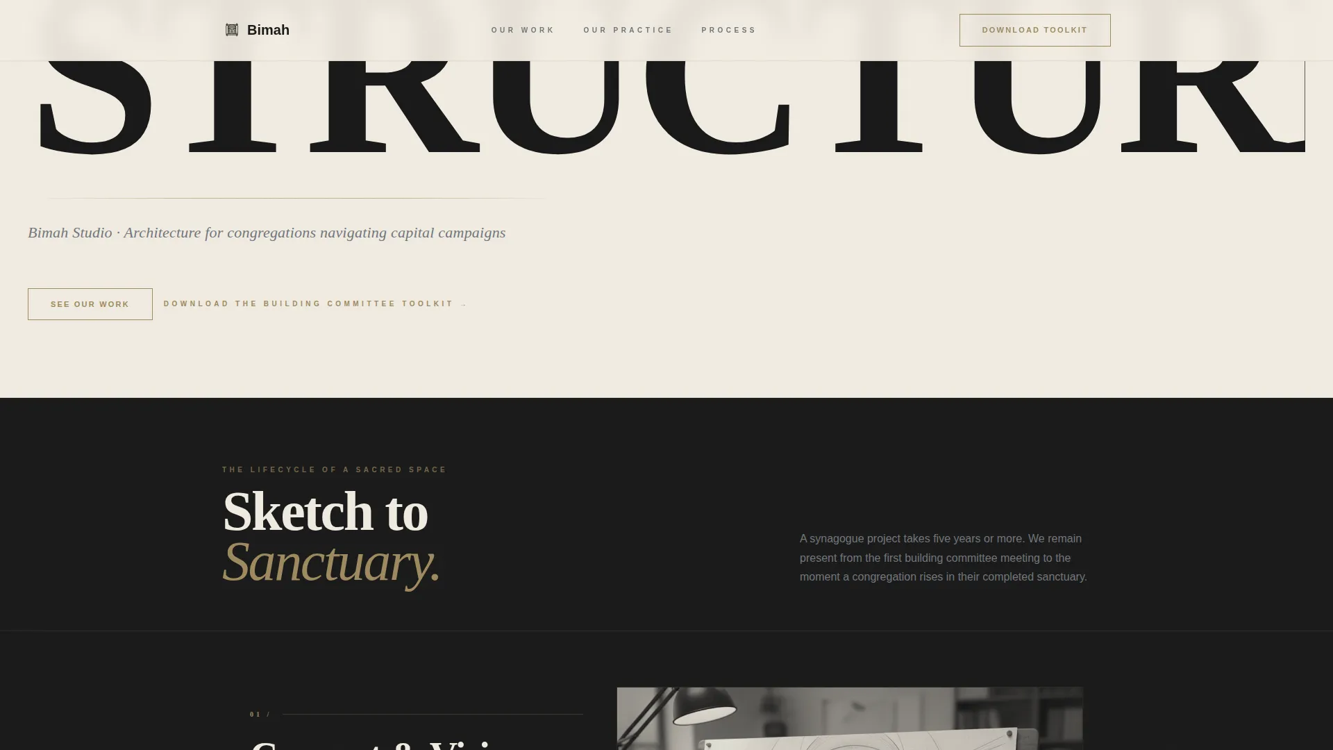 Religious & Cultural Architecture Professional Website Template